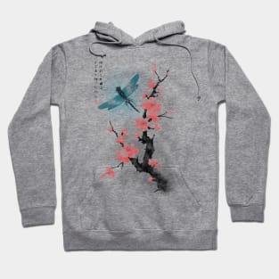 Ink Dragonfly Hoodie